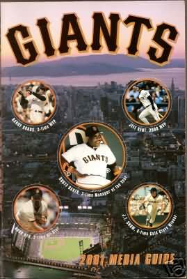 2001 San Francisco Giants